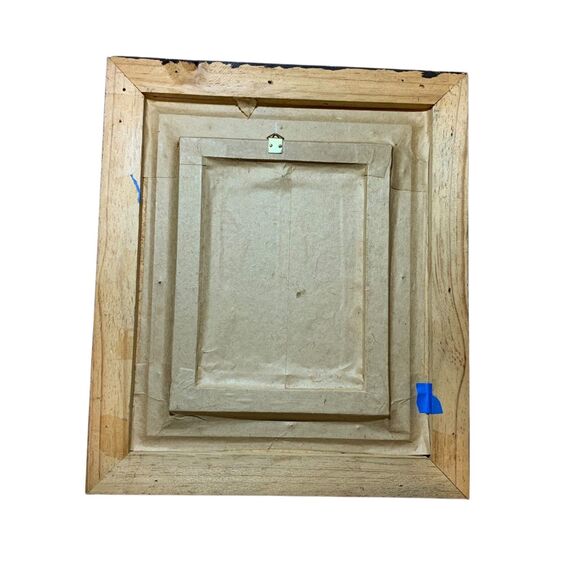 Original Framed Oil Painting Signed Impressionist Painterly Style - Picture 3 of 3